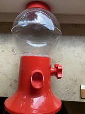 Kaugummi-/ Süßigkeitenspender Rot Kunststoff