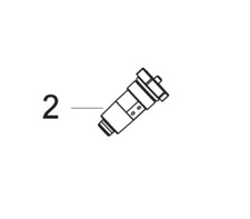 Nilfisk Start-Stopp-Ventil System Komplett C100.6 C105.6 C110.4 C120.6 WAP Aqua