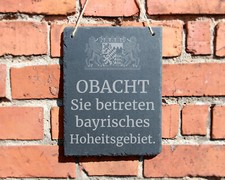 SCHIEFERTAFEL "BAYRISCHES