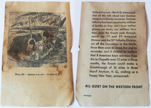 1944 wehrmacht flugblatt - wehrmacht,
