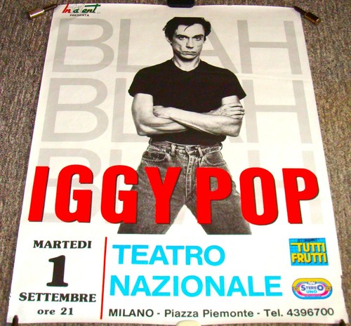 Iggy pop stunning rare concert - iggy,