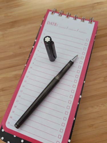 Vintage montblanc slim line - vintage,
