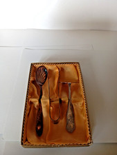 3 tlg. Set Zuckerzange/ Zuckerlöffel/ Breischieber