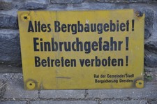 Altes schild ddr - altes,
