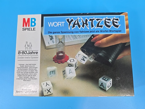 Wort yahtzee würfelspiel 1979 - würfelspiel,