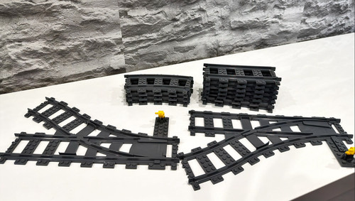 Lego city schienen - schienen, (602xx)