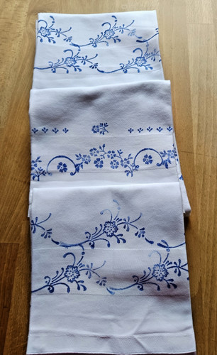 Blaudruck servietten 2 x - blaudruck,