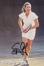 Autogrammkarte Steffi Graf  -