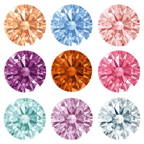 Swarovski zirkonia round cut - swarovski,