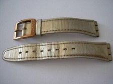 Swatch irony lederarmband - swatch,