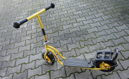 Puky roller gelb - roller,, gebraucht