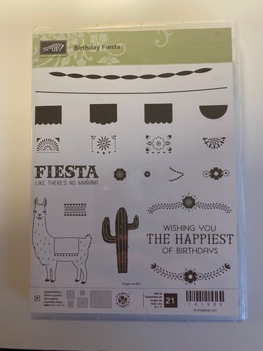 Stampin birthday time - up,