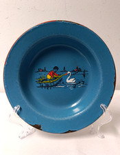 alter antiker Emaille Teller