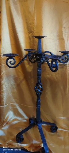Kerzenständer schmiedeeisen - kerzenständer,