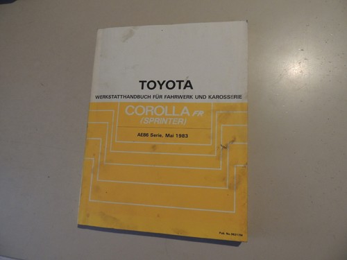 1983 werkstatthandbuch - 05.1983,