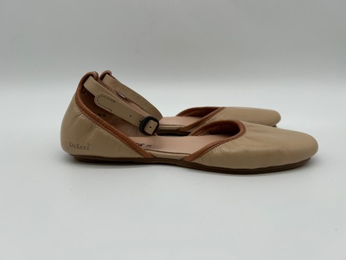 Kickers damen ballerina beige - kickers,
