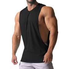 Men Sleeveless Muscle Stringer