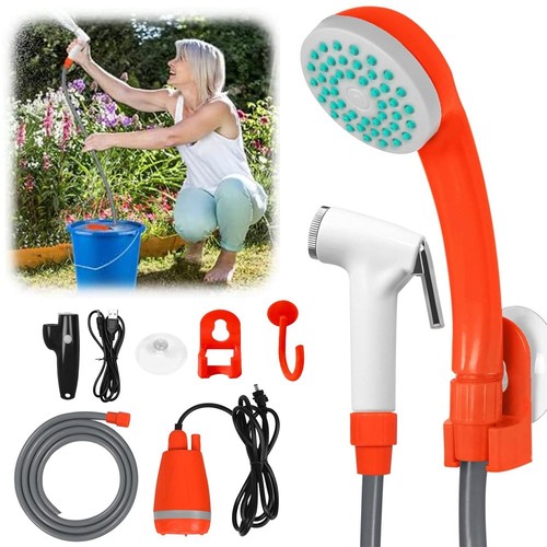 Tragbare campingdusche mit - campingdusche,