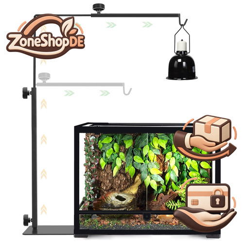 Reptile lamp stand 66cm - stand, 35