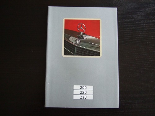 Mercedes prospekt 200 - mercedes, ·