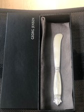 Georg Jensen - Seltenes Butter-bzw. Aufstrichmesser- Dekor: ACORN