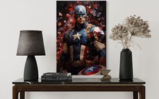 Captain America Leinwand Bild
