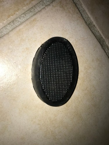Pedalgummi rund oval ifa - pedalgummi,