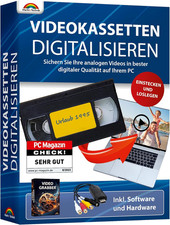 Videokassetten Digitalisieren Analog Audio Und Video Konverter VHS Kassetten 