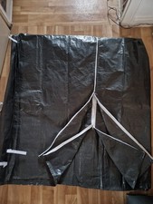 Pavillon Seitenwand/Teil Mit 2 Reißverschlüsse Eingang 4*3m Grün Vordachzelt