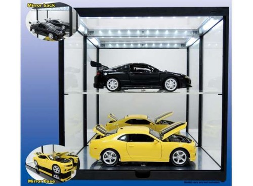 Modellauto doppel vitrine - doppel,