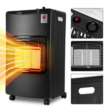 Gasheizung Kamin Heizung Heizstrahler Gasofen LPG Heizgerät Campingheizung 4200W