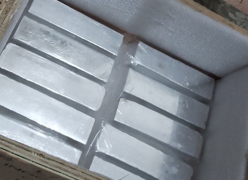 Indium barren 500g 995 - indium, 99,995%