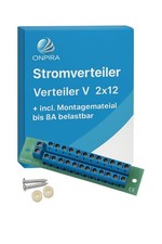 Stromverteiler ONPIRA Verteiler 8A belastbar Modellbau Gleich- & Wechselstrom