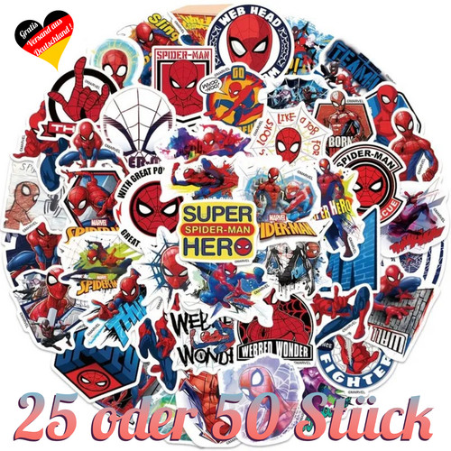 Marvel spiderman aufkleber - spiderman,