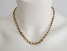 Vintage Kette Double Goldton