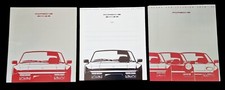 PORSCHE 944 S2 25x28cm Prospekt Brochure plus Farben Polster plus Technik 1990 G