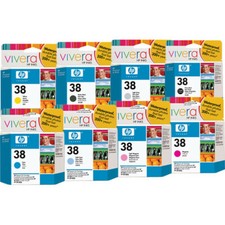 8 Original HP Tinte Photosmart Pro B9180 B8850 / Nr. 38 Multipack C9412A -C9419A
