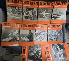 10x Mechanikus Modellbau Magazin von 1956