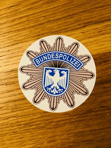 Bundespolizei aufkleber - bundespolizei,