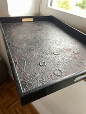 Urushi Lacktablet Schwarz und