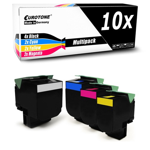 10x patrone lexmark - patrone, f�r
