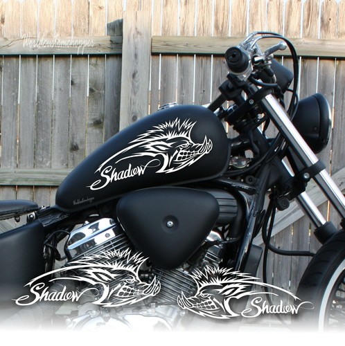 Aufkleber sticker honda shadow - honda,