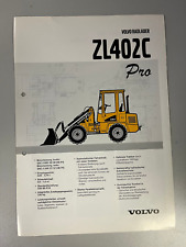 original Faltprospekt Volvo