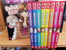 Manga Switch Girl Band 1-7, 9, 18!  RAR!