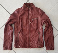 Orsay Kunstlederjacke, braun, Gr.36