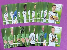 40 AK Borussia Mönchengladbach Autogrammkarten 2015-16 handsigniert !! AB 9,99€