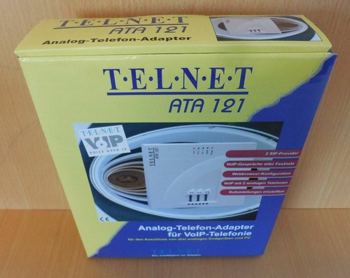 Telnet ata 121 analog - ata,