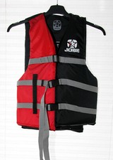 Jobe Universal Life Vest Nylon Weste Schwimmweste Auftriebsweste Red/Black