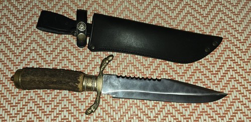 Altes großes bowie jagdmesser - bowie,