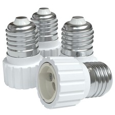 4x Lampensockel Adapter E27
